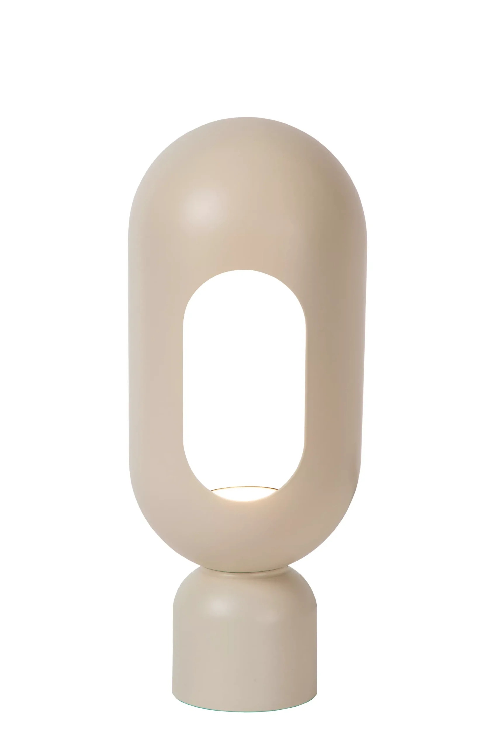 BARRIS - Tafellamp - 1xE27 - Taupe*Lucide Clearance