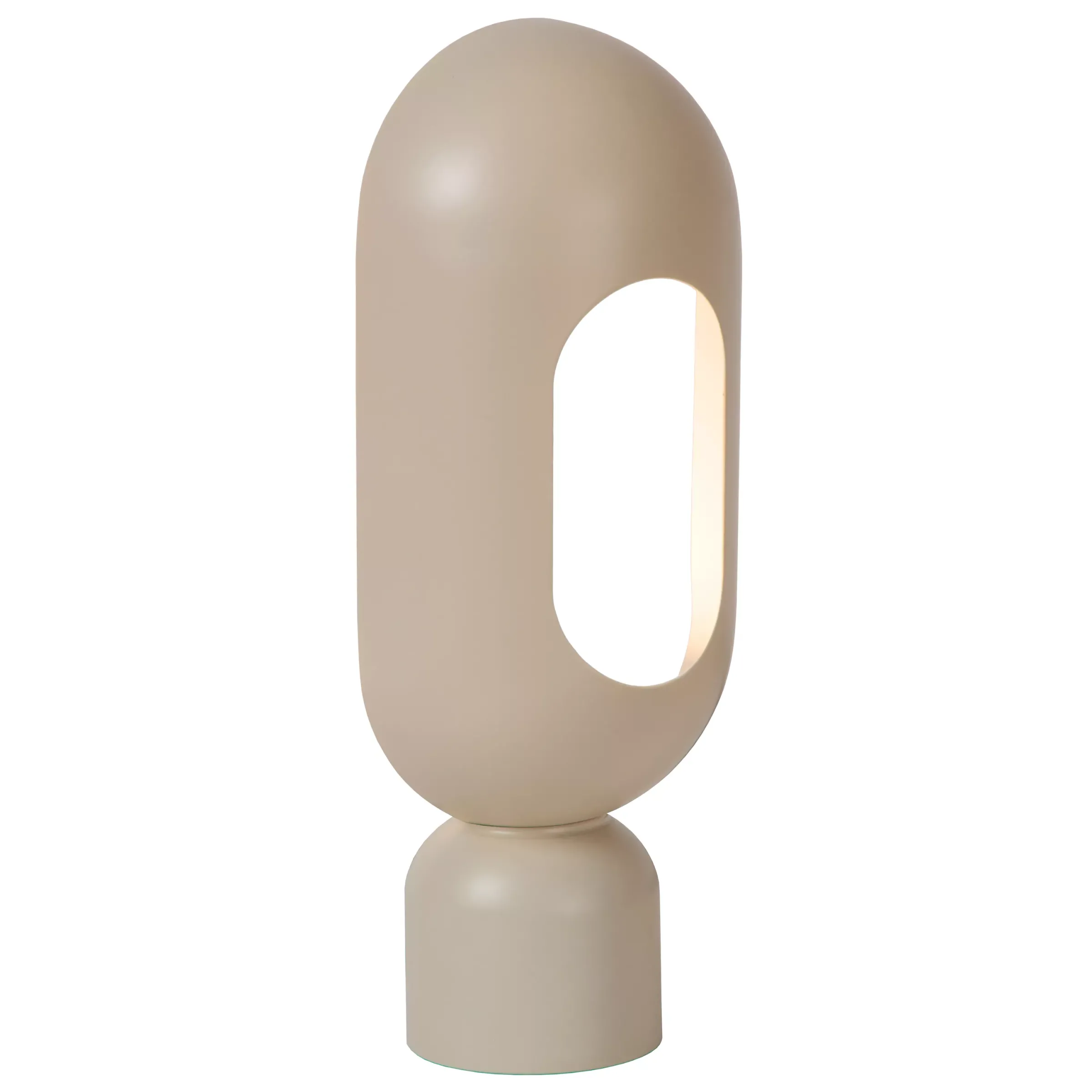 BARRIS - Tafellamp - 1xE27 - Taupe*Lucide Clearance