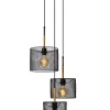 BASKETT - Hanglamp - 3xE27 - Zwart*Lucide Flash Sale