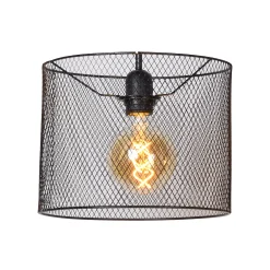 BASKETT - Lampenkap - Ø 26 cm - Zwart*Lucide Fashion