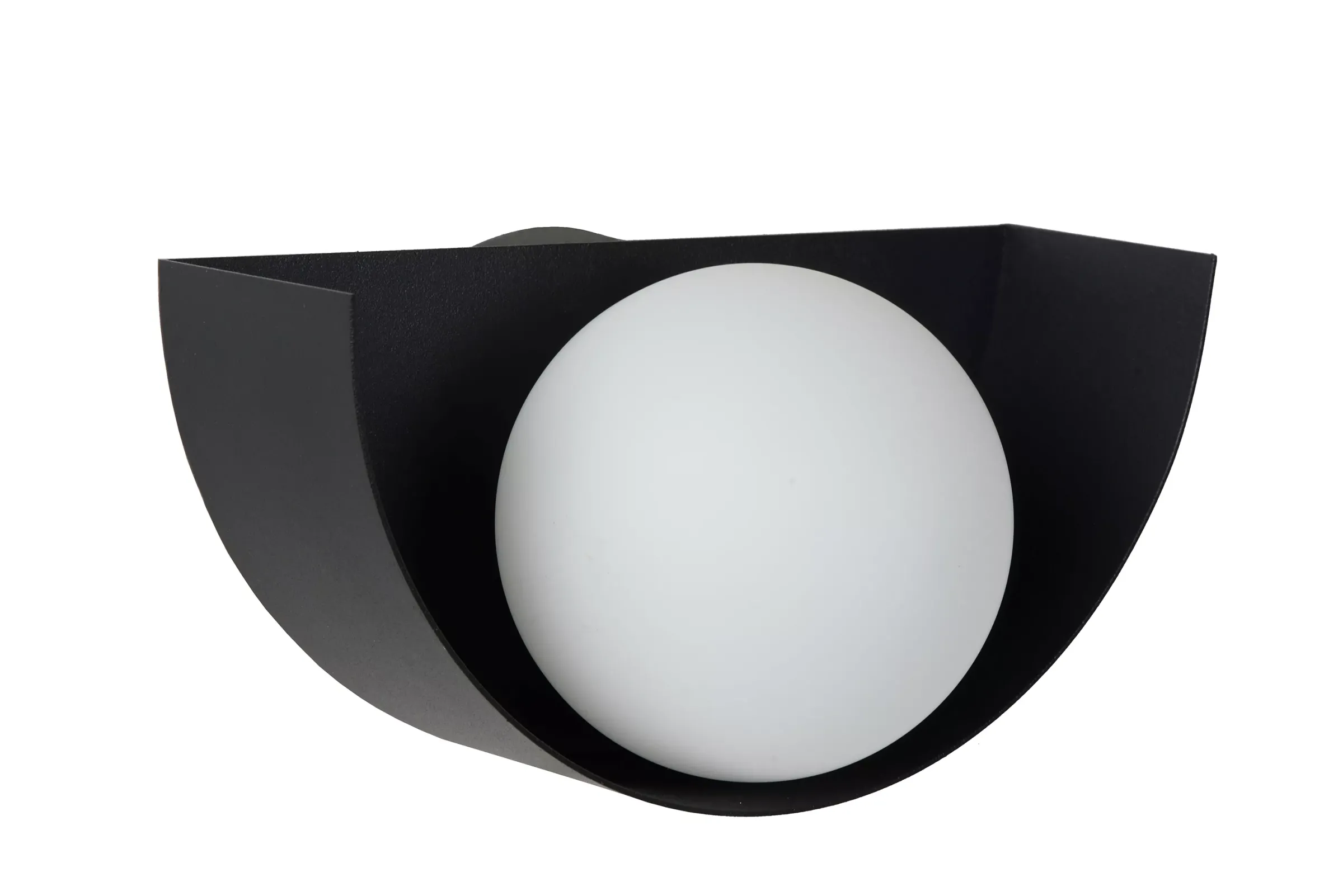 BENNI - Wandlamp - 1xG9 - Zwart*Lucide New