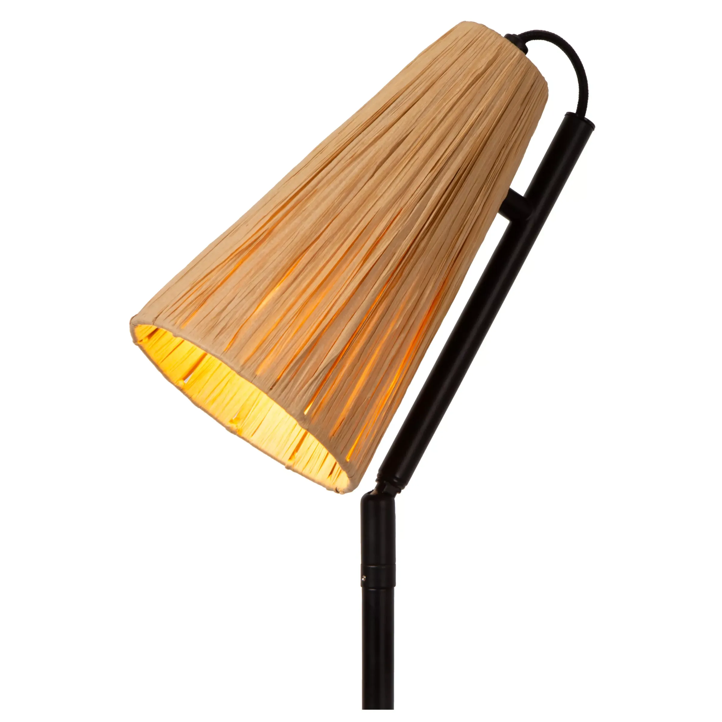 BENSEN - Vloerlamp - 1xE14 - Naturel*Lucide Outlet