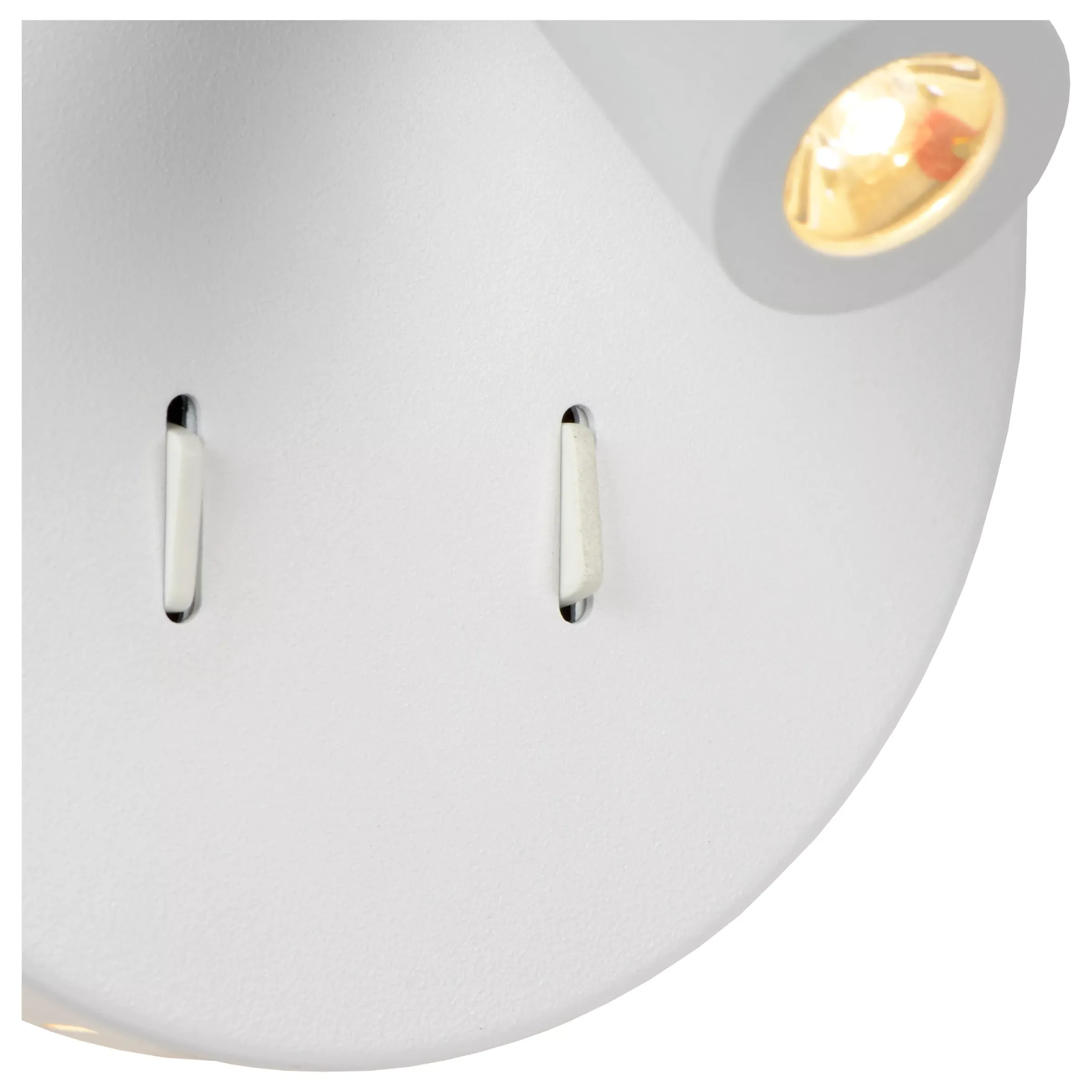 BENTJER - Bedlamp / Wandlamp - Ø 14 cm - LED - 3000K - Wit*Lucide Flash Sale