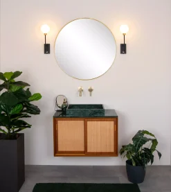BEREND - Wandlamp Badkamer - 1xG9 - IP44 - Zwart*Lucide Best Sale