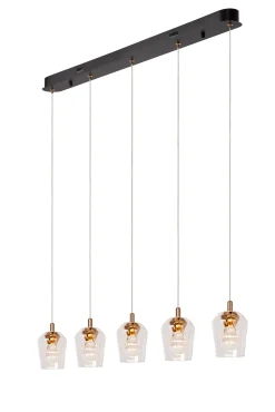 BERLIANE - Hanglamp - LED Dimb. - 5x4W 2700K - Transparant*Lucide Hot