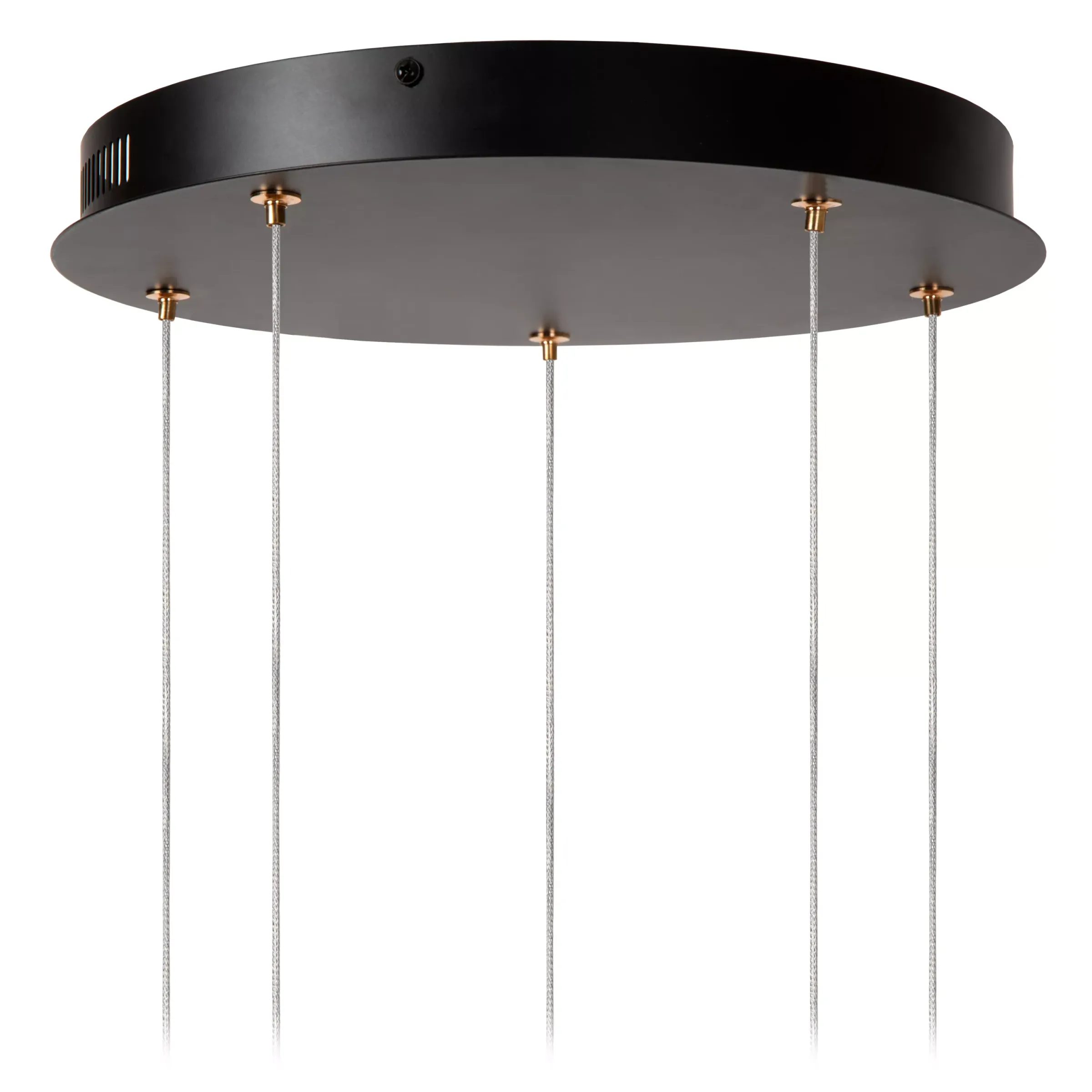 BERLIANE - Hanglamp - Ø 34 cm - LED Dimb. - 5x4W 2700K - Transparant*Lucide New