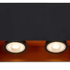 BIDO - Plafondspot - 2xGU10 - Zwart*Lucide New