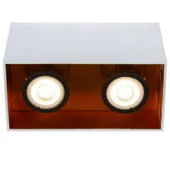 BIDO - Plafondspot - 2xGU10 - Wit*Lucide Online