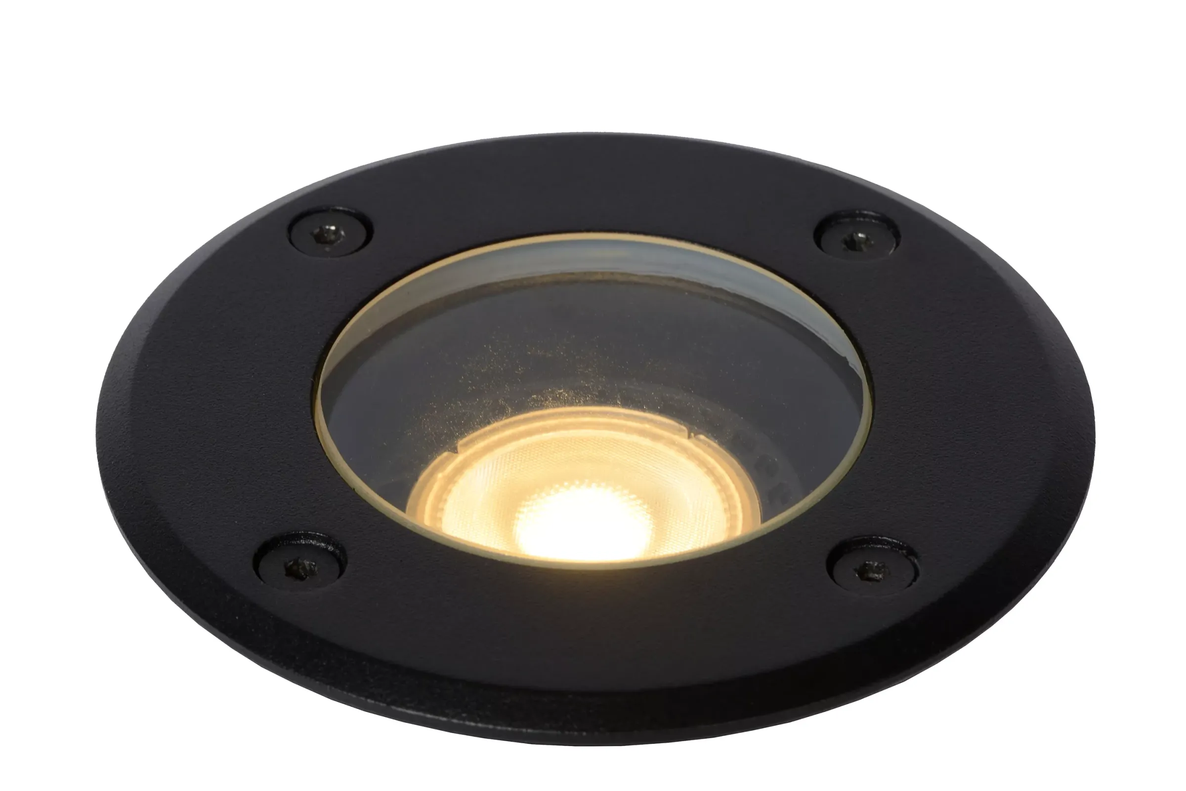 BILTIN - Grondspot Binnen/Buiten - Ø 10,8 cm - 1xGU10 - IP67 - Zwart*Lucide Online