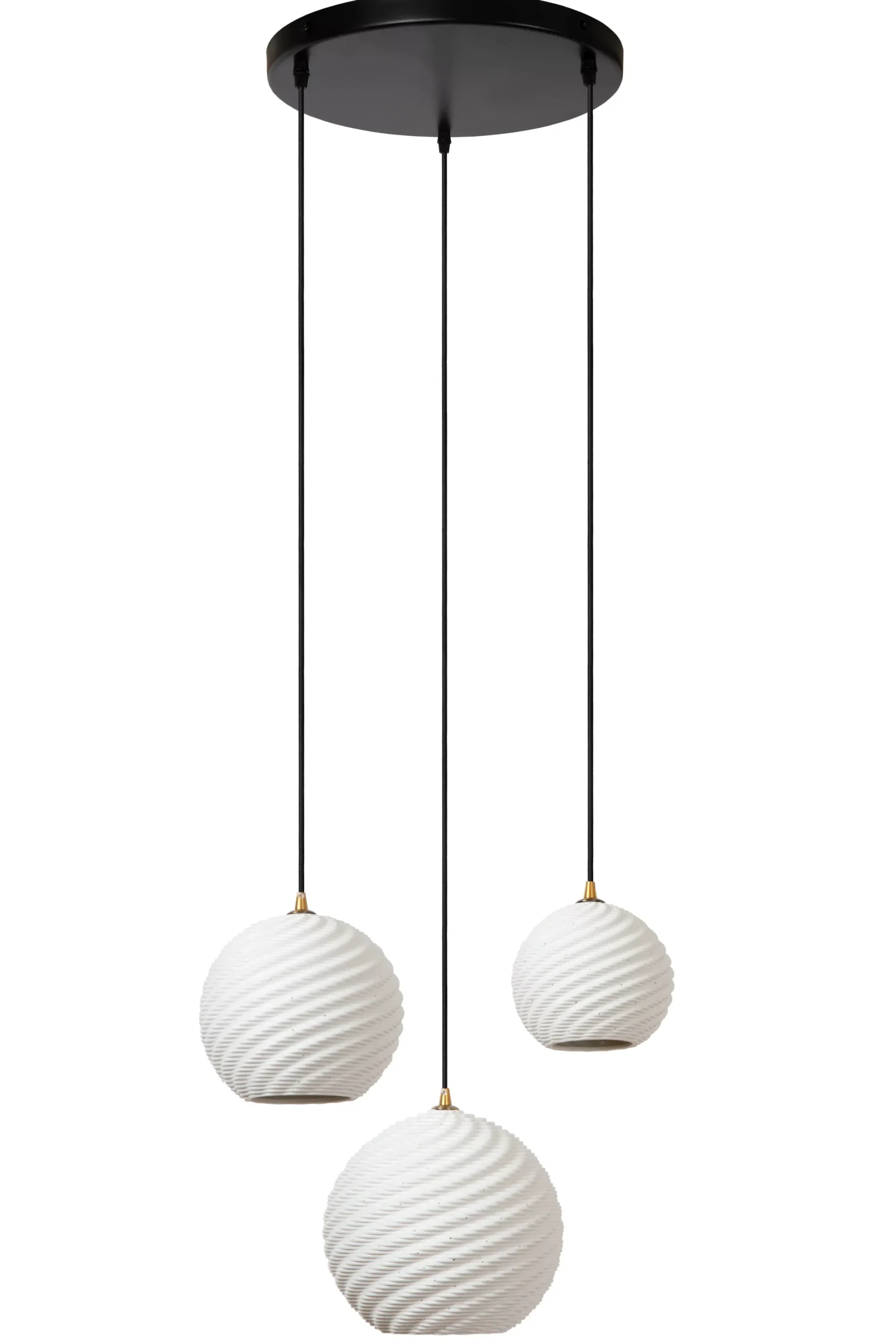 BINA - Hanglamp - Ø 40 cm - 3xE27 - Wit*Lucide Cheap