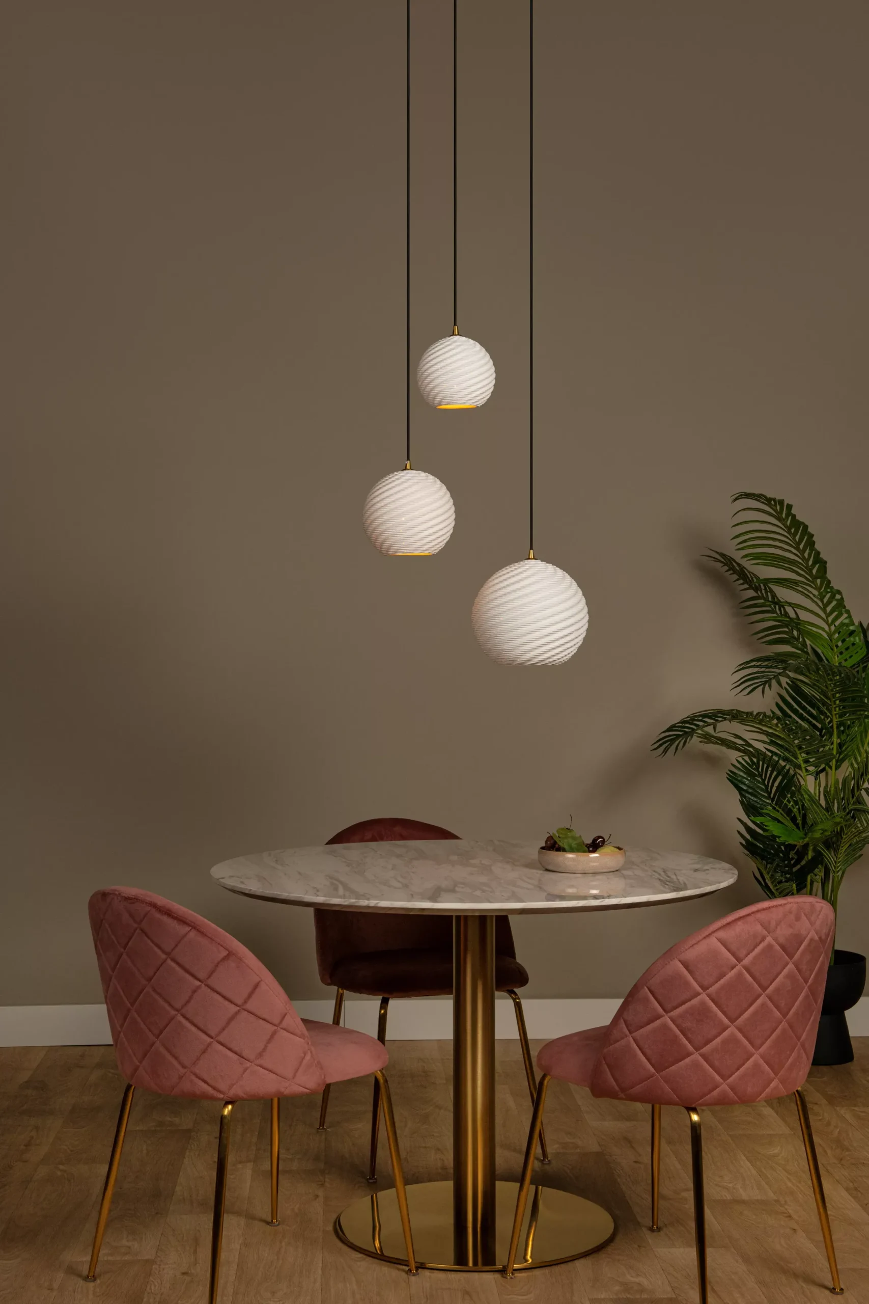BINA - Hanglamp - Ø 40 cm - 3xE27 - Wit*Lucide Cheap