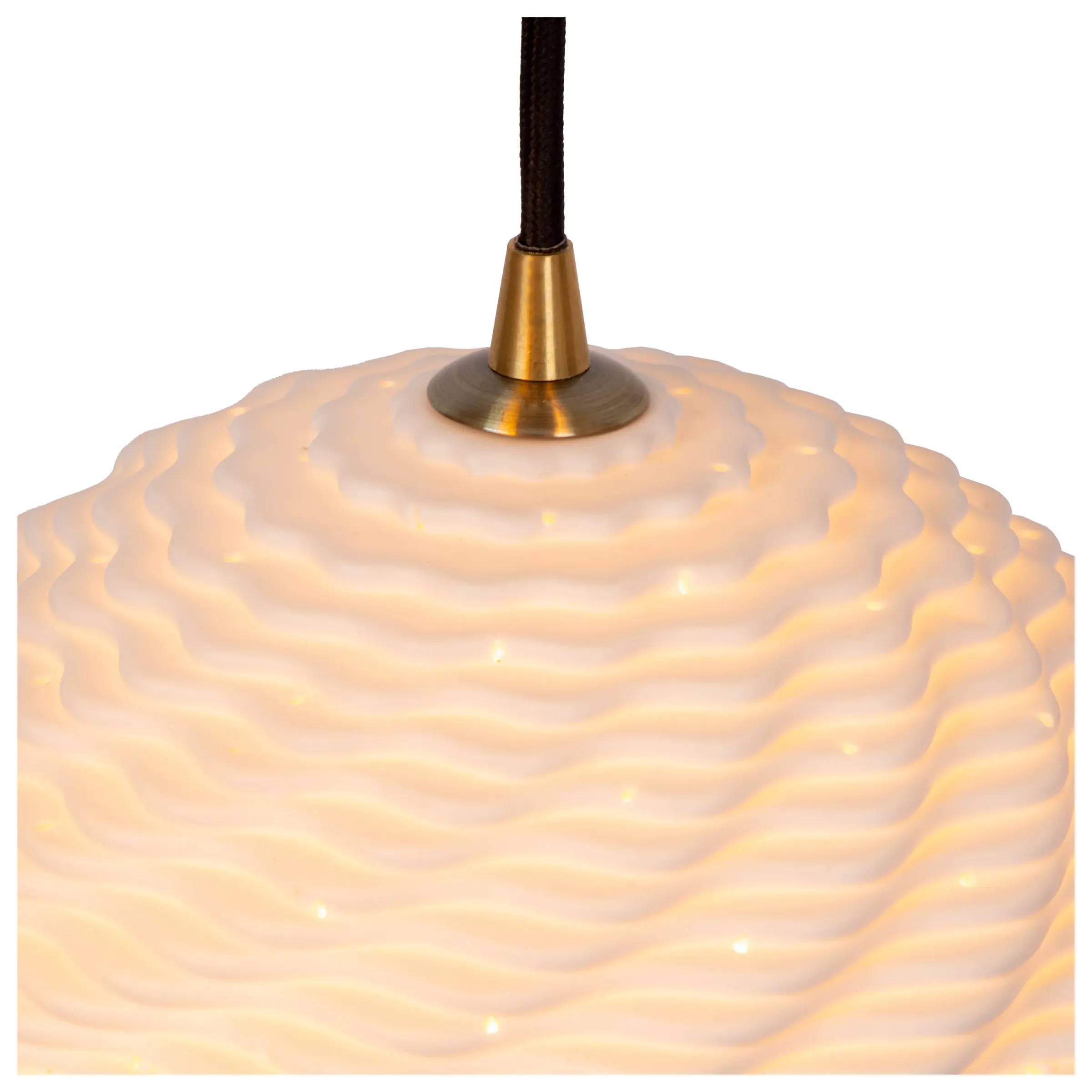 BINA - Hanglamp - Ø 40 cm - 3xE27 - Wit*Lucide Cheap