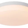 BISKIT - Plafonnière Badkamer - Ø 34,5 cm - LED - 1x24W 2700K - IP44 - Beweging & dag/nacht sensor - Wit*Lucide Sale