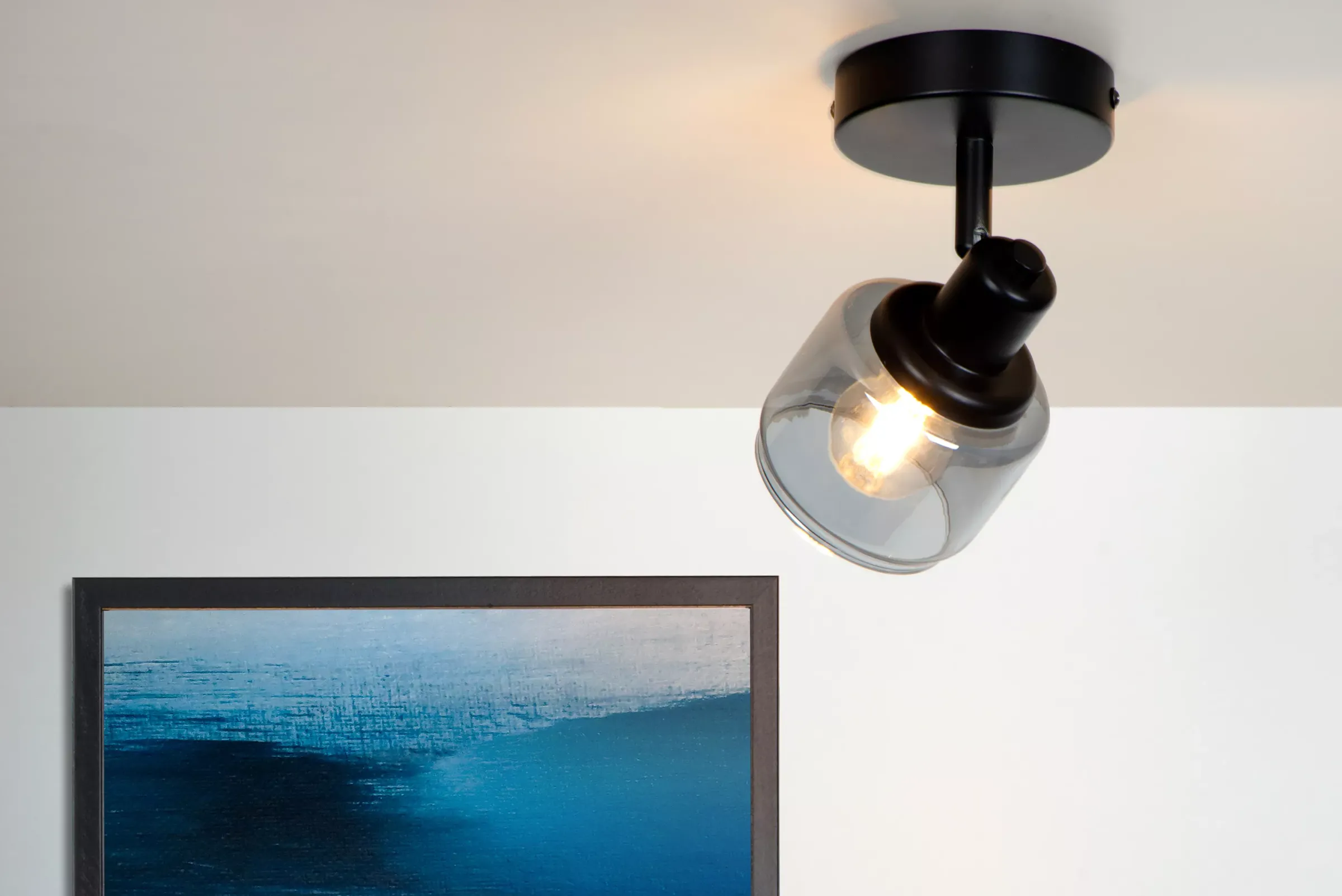 BJORN - Plafondspot - 1xE14 - Zwart*Lucide Store