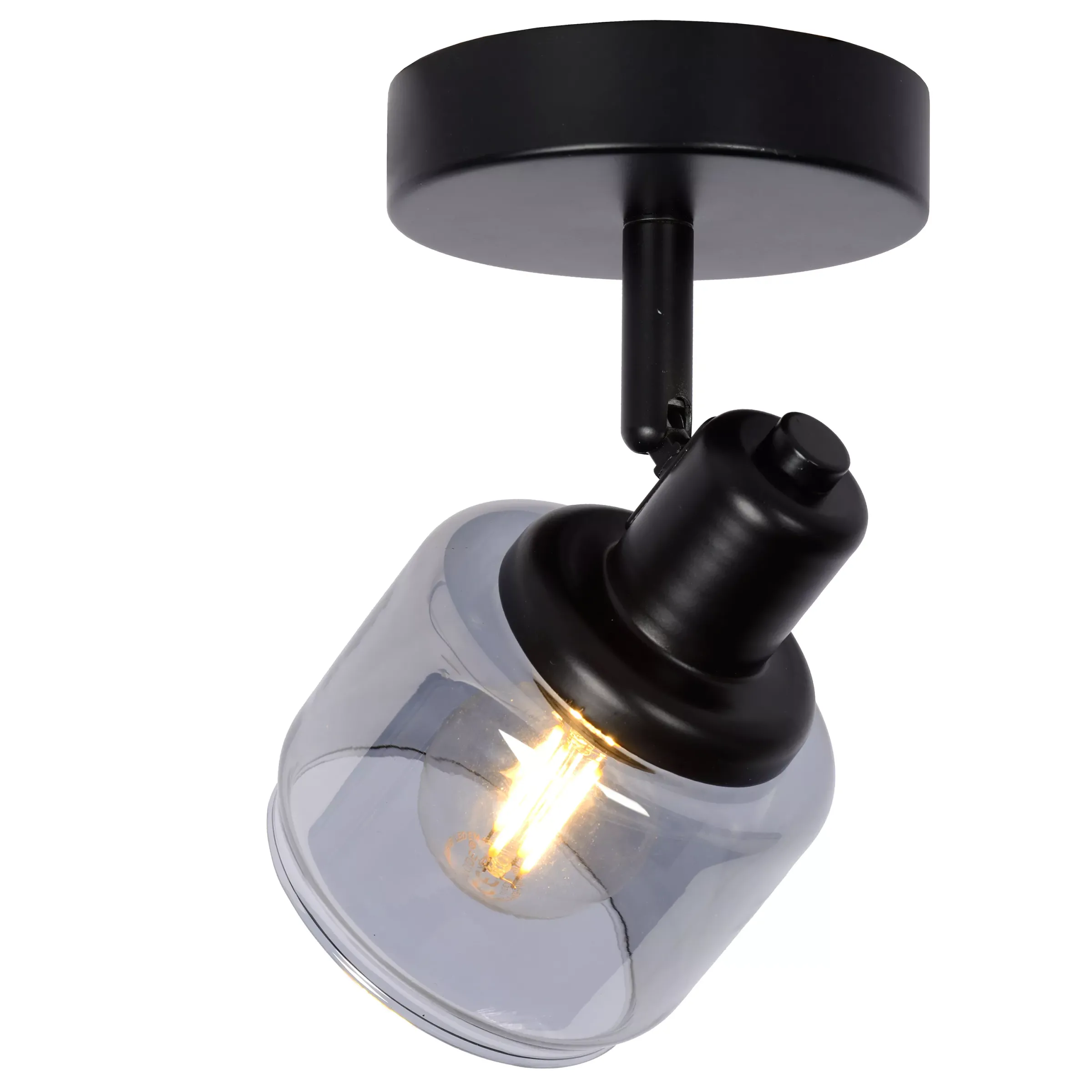 BJORN - Plafondspot - 1xE14 - Zwart*Lucide Store