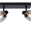 BJORN - Plafondspot - 2xE14 - Zwart*Lucide Best Sale