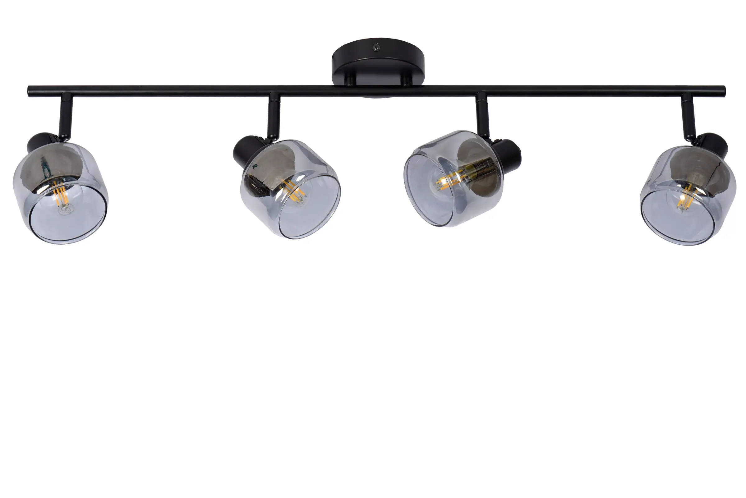 BJORN - Plafondspot - 4xE14 - Zwart*Lucide Shop