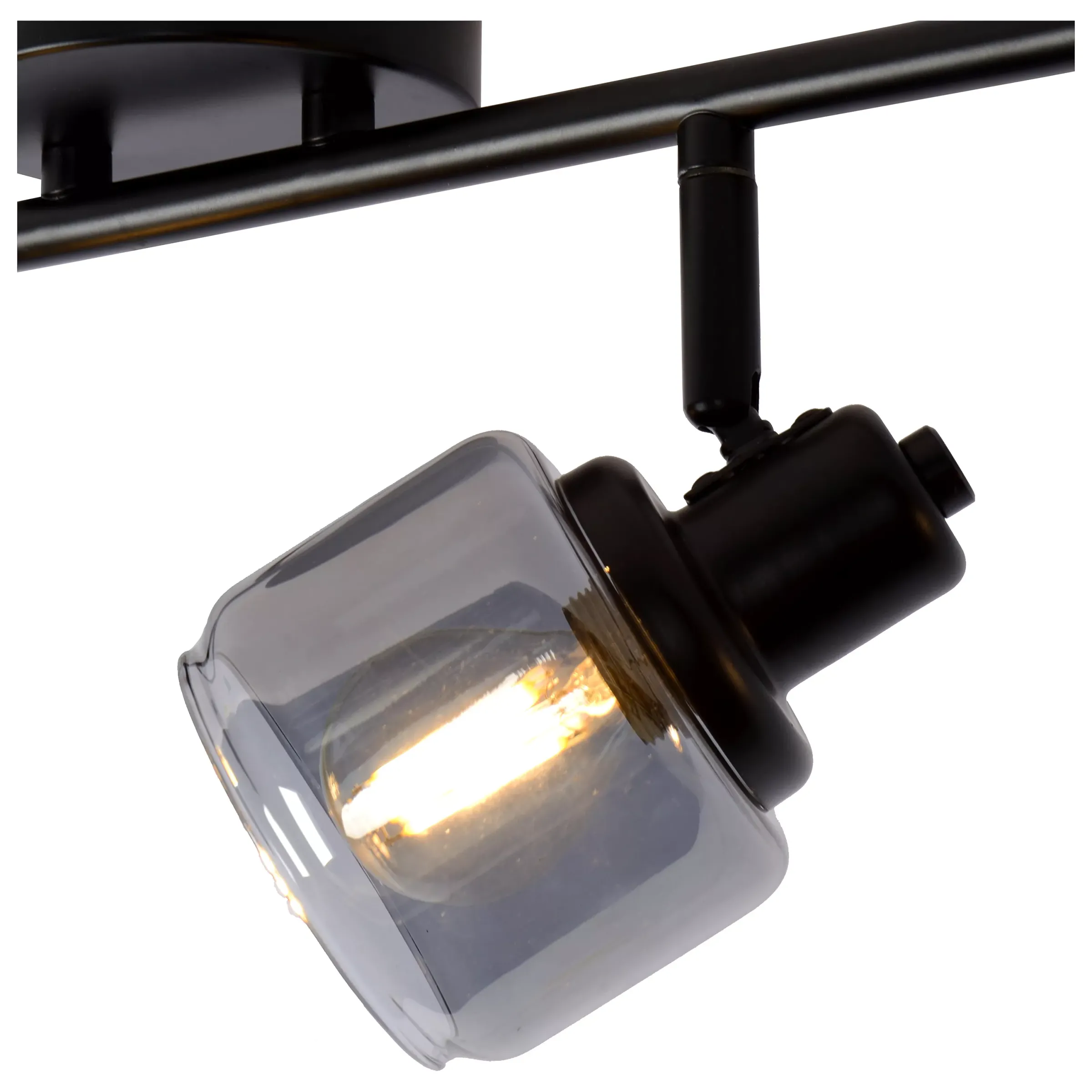 BJORN - Plafondspot - 4xE14 - Zwart*Lucide Shop
