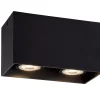BODI - Plafondspot - 2xGU10 - Zwart*Lucide Cheap