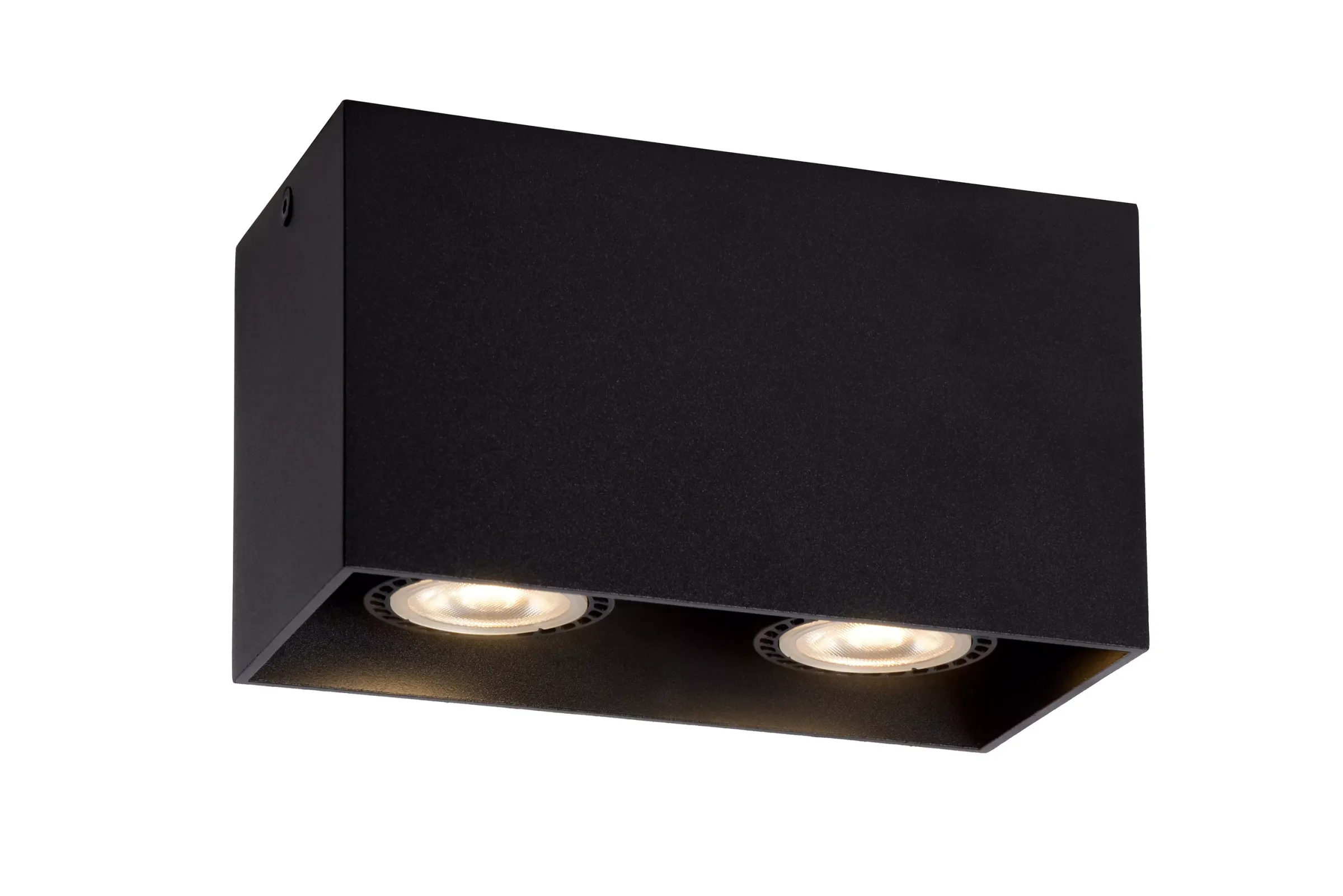BODI - Plafondspot - 2xGU10 - Zwart*Lucide Cheap