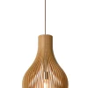 BODO - Hanglamp - Ø 38 cm - 1xE27 - Licht hout*Lucide Cheap