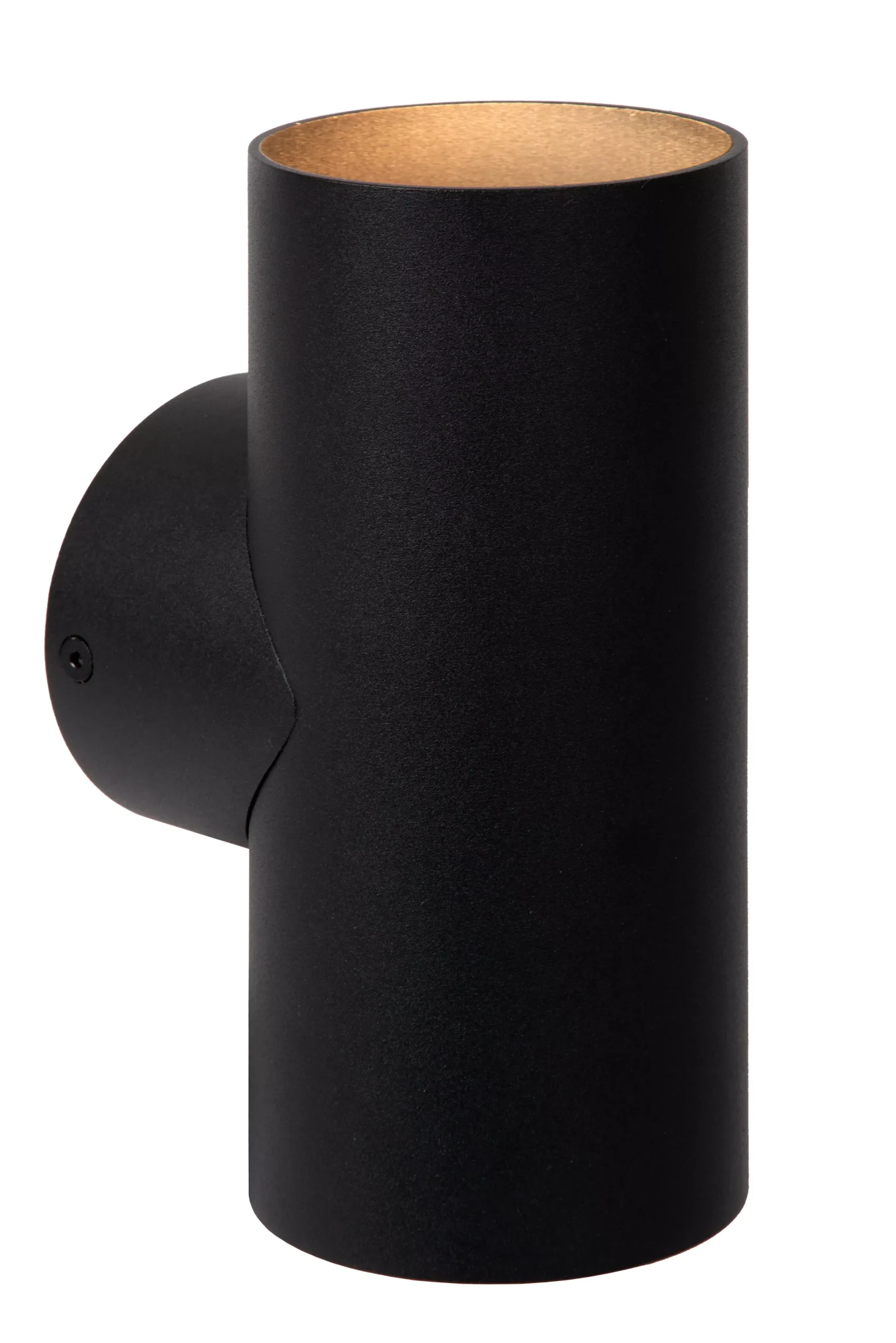 BONDI - Wandspot / Wandlamp - 2xGU10 - Zwart*Lucide Sale