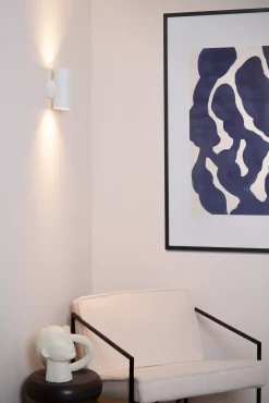 BONDI - Wandspot / Wandlamp - 2xGU10 - Wit*Lucide Sale