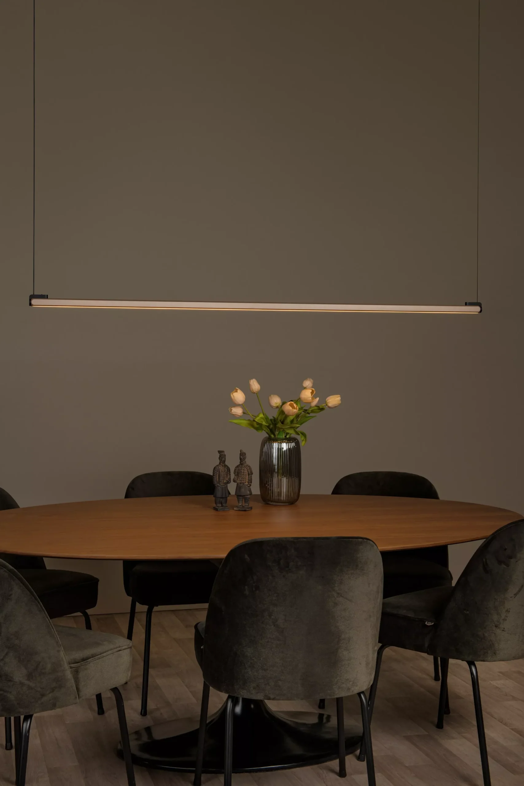 BRAGA - Hanglamp - LED Dimb. - CCT - 1x36W 2700K/4000K - Koffie*Lucide Best