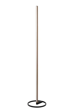 BRAGA - Vloerlamp - Ø 30 cm - LED Dimb. - CCT - 1x22W 2700K/4000K - Koffie*Lucide Shop