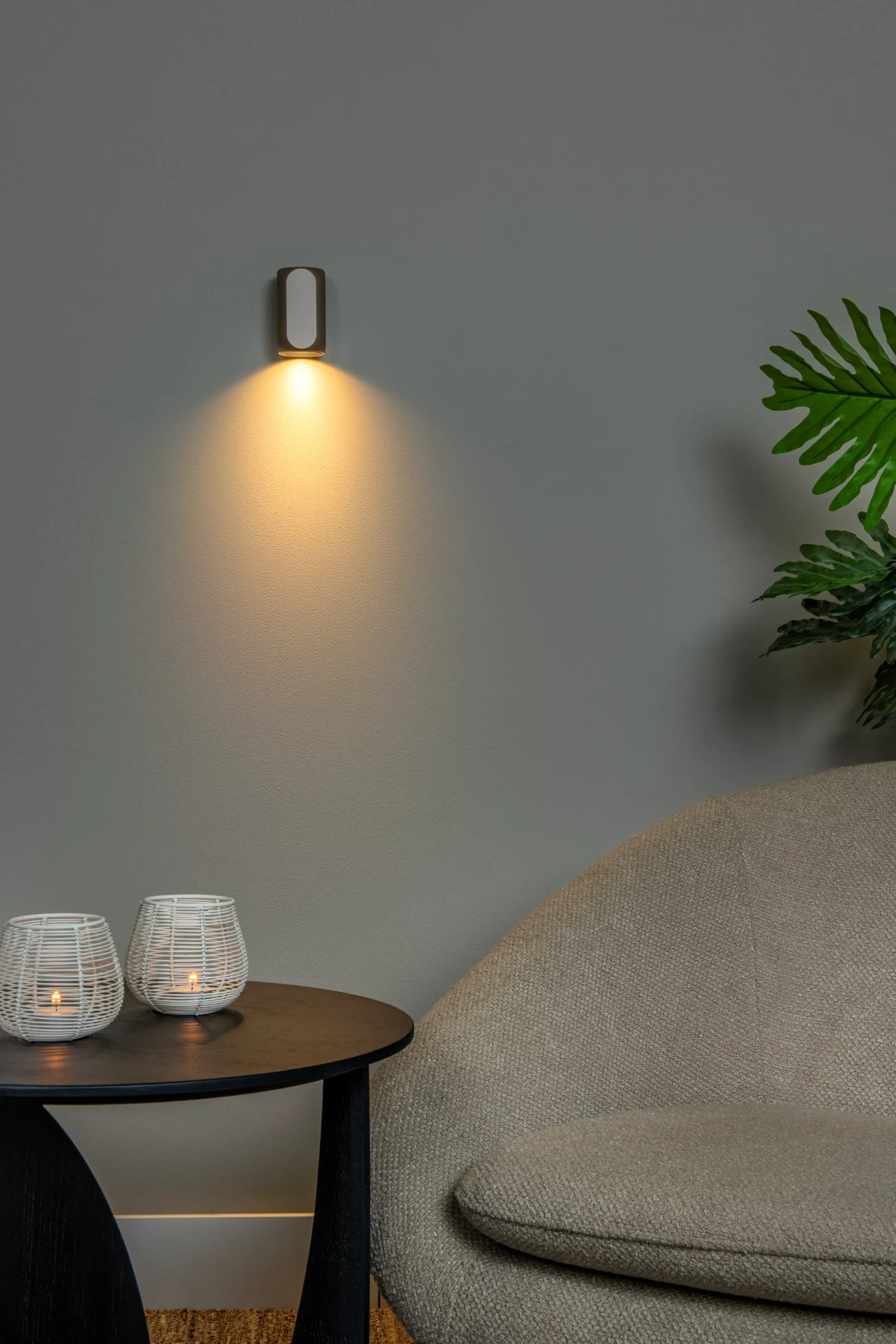 BRAGA - Wandlamp - 1xGU10 - Koffie*Lucide Cheap