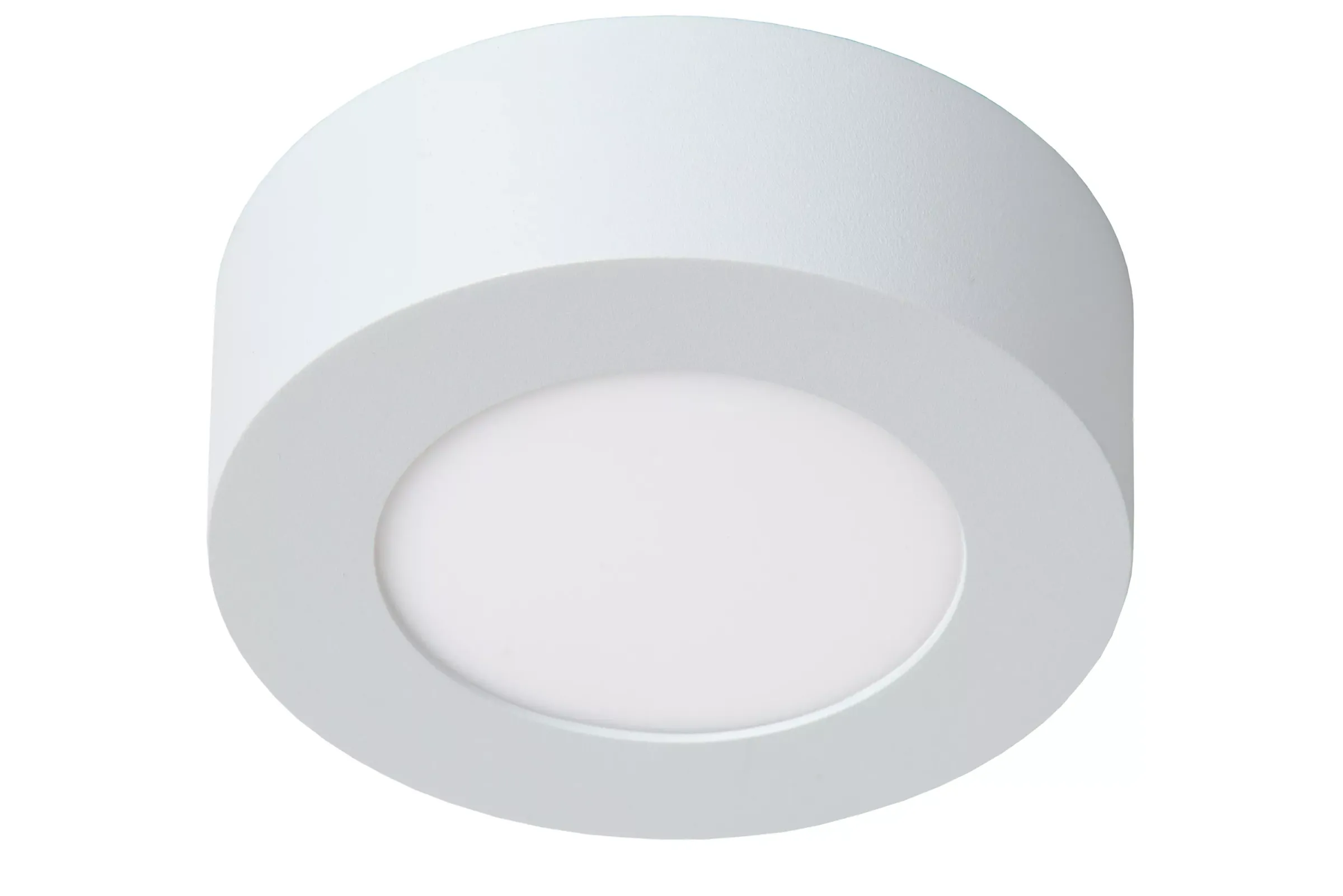BRICE-LED - Plafonnière Badkamer - Ø 11,7 cm - LED Dimb. - 1x8W 3000K - IP44 - Wit*Lucide Cheap