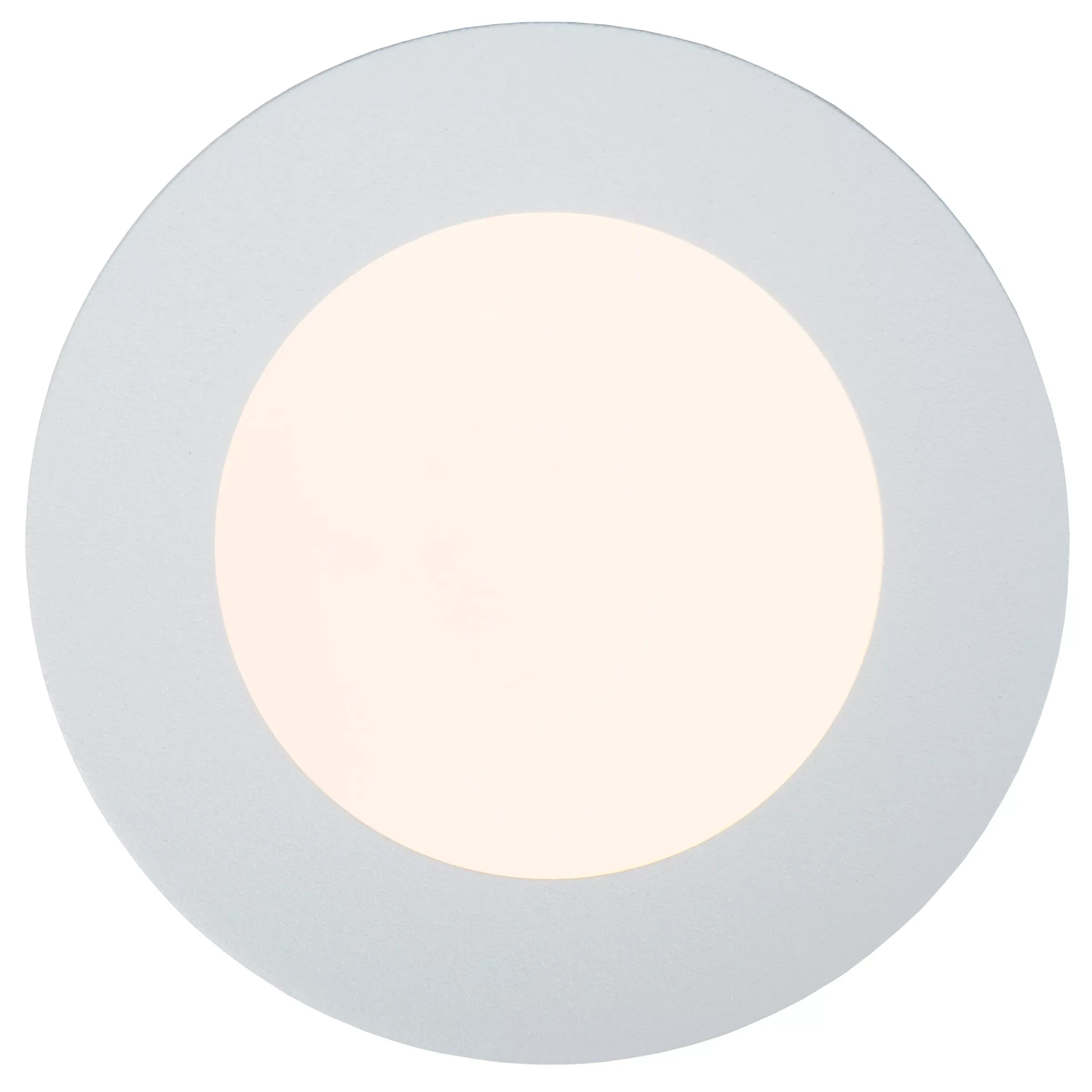 BRICE-LED - Plafonnière Badkamer - Ø 11,7 cm - LED Dimb. - 1x8W 3000K - IP44 - Wit*Lucide Cheap