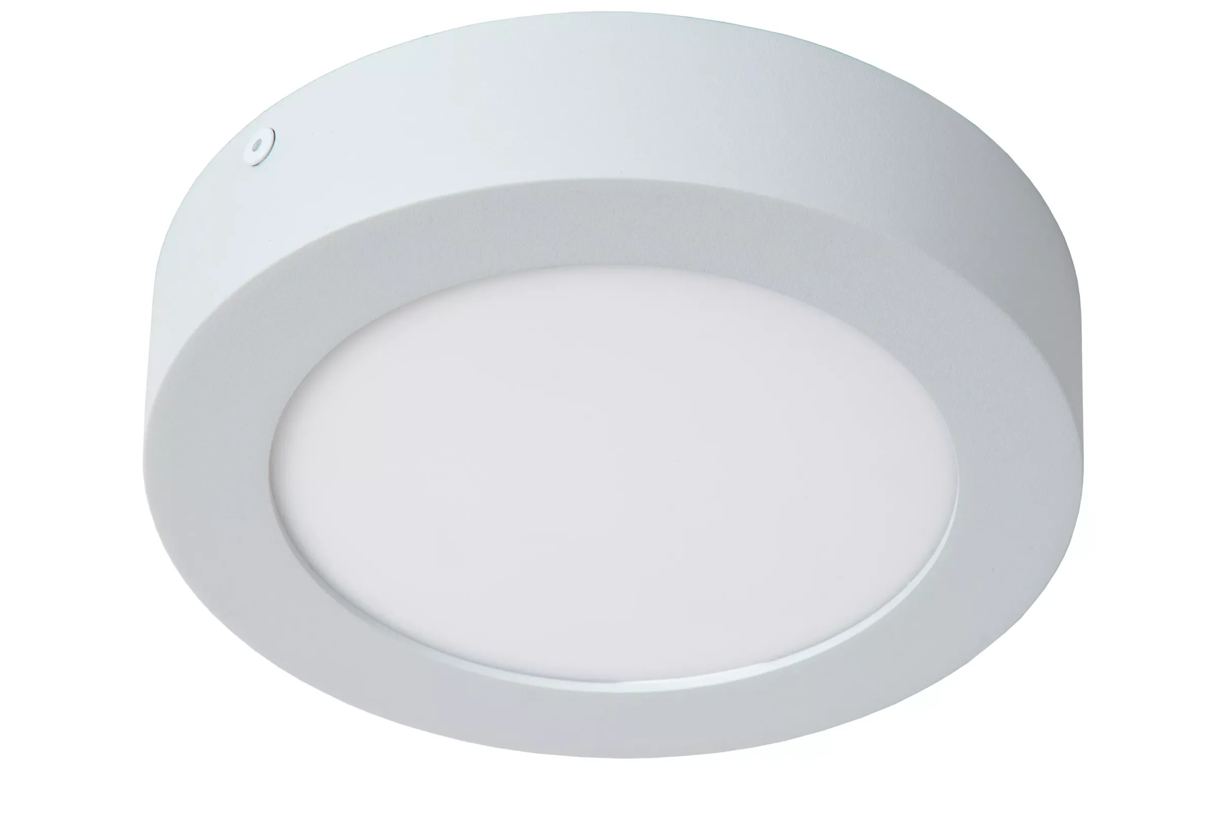 BRICE-LED - Plafonnière Badkamer - Ø 18 cm - LED Dimb. - 1x12W 3000K - IP44 - Wit*Lucide Discount