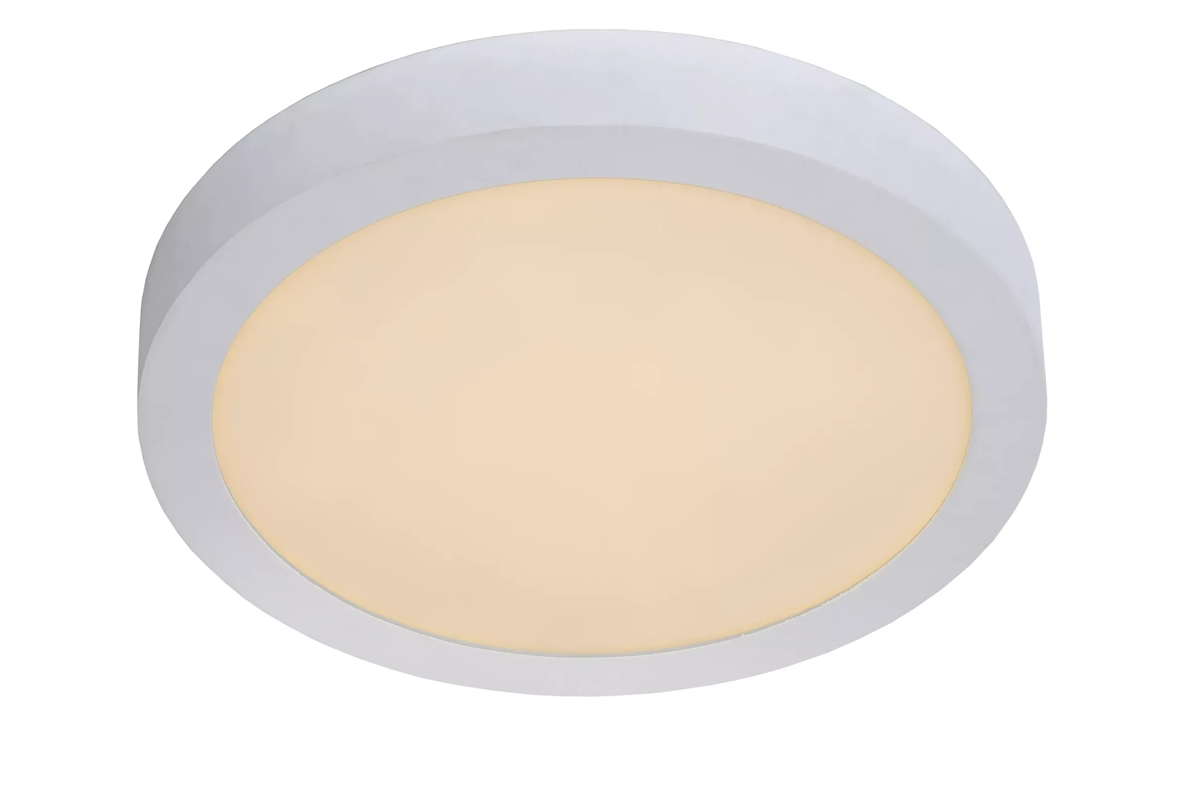 BRICE-LED - Plafonnière Badkamer - Ø 30 cm - LED Dimb. - 1x30W 3000K - IP44 - Wit*Lucide Outlet