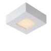 BRICE-LED - Plafonnière Badkamer - LED Dimb. - 1x8W 3000K - IP44 - Wit*Lucide Best