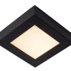 BRICE-LED - Plafonnière Badkamer - LED Dimb. - 1x15W 3000K - IP44 - Zwart*Lucide Online