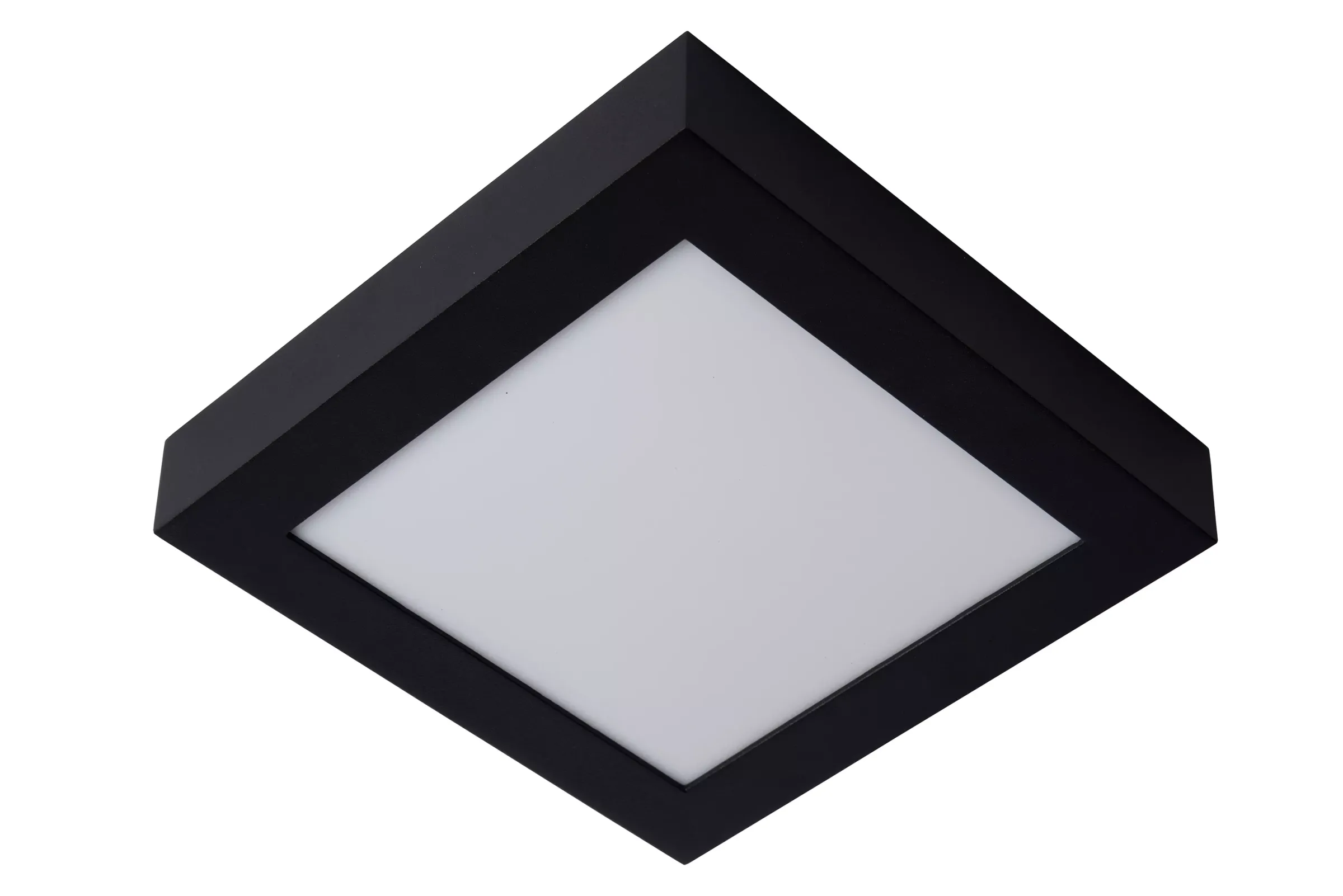 BRICE-LED - Plafonnière Badkamer - LED Dimb. - 1x22W 3000K - IP44 - Zwart*Lucide Flash Sale