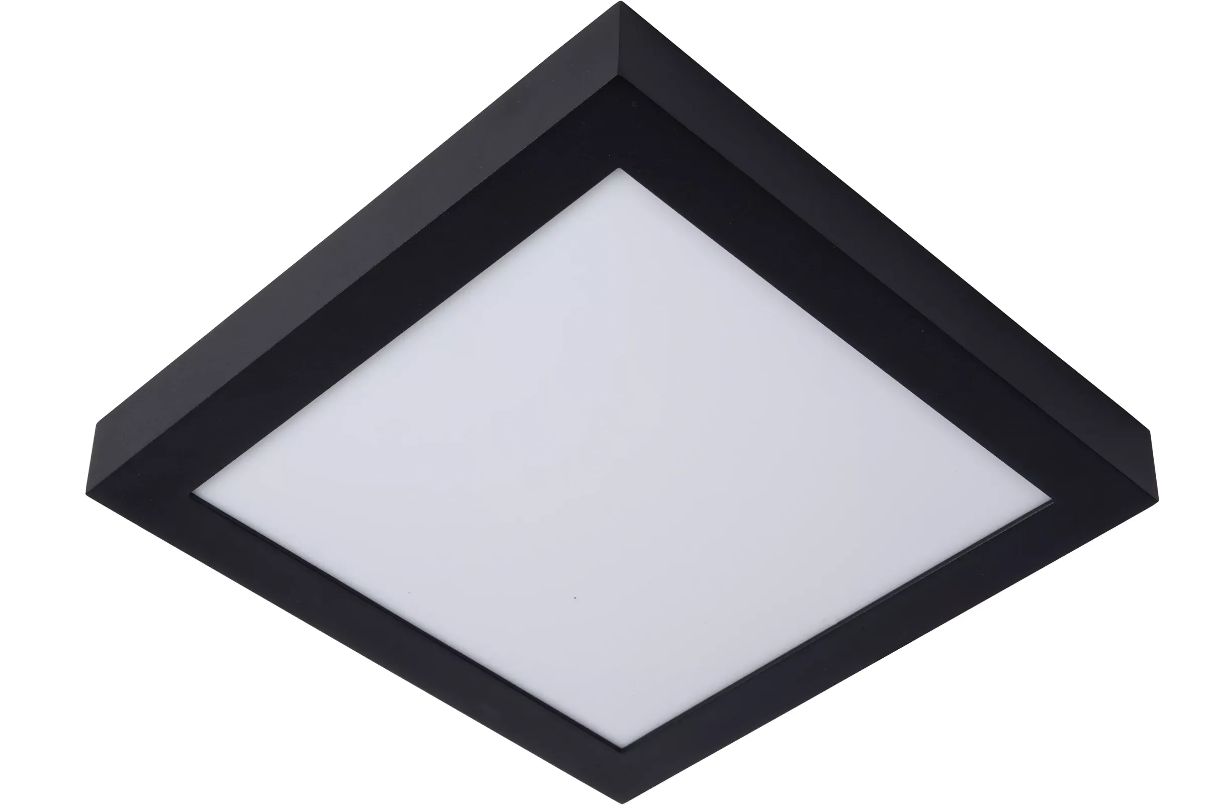 BRICE-LED - Plafonnière Badkamer - LED Dimb. - 1x30W 3000K - IP44 - Zwart*Lucide Cheap