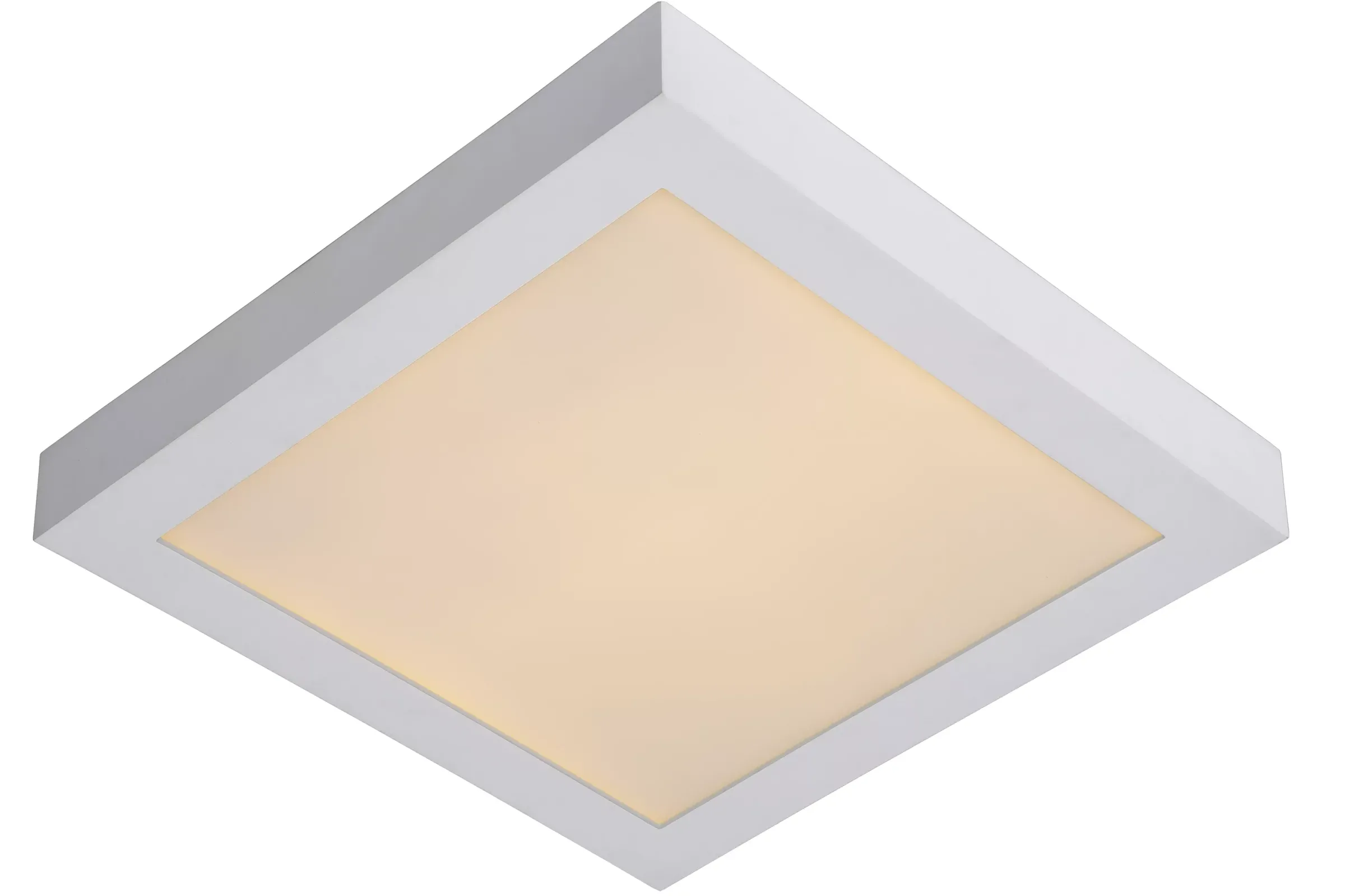 BRICE-LED - Plafonnière Badkamer - LED Dimb. - 1x30W 3000K - IP44 - Wit*Lucide Shop