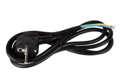 CABLE WITH PLUG - Lampsnoer - Zwart*Lucide Cheap