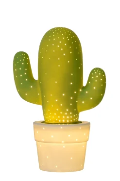 CACTUS - Tafellamp - 1xE14 - Groen*Lucide Discount