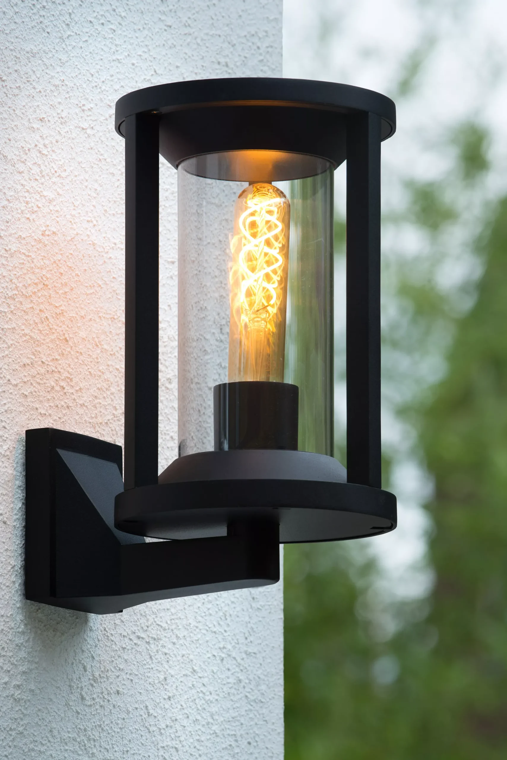 CADIX - Wandlamp Binnen/Buiten - 1xE27 - IP65 - Zwart*Lucide New
