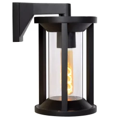 CADIX - Wandlamp Binnen/Buiten - 1xE27 - IP65 - Zwart*Lucide New
