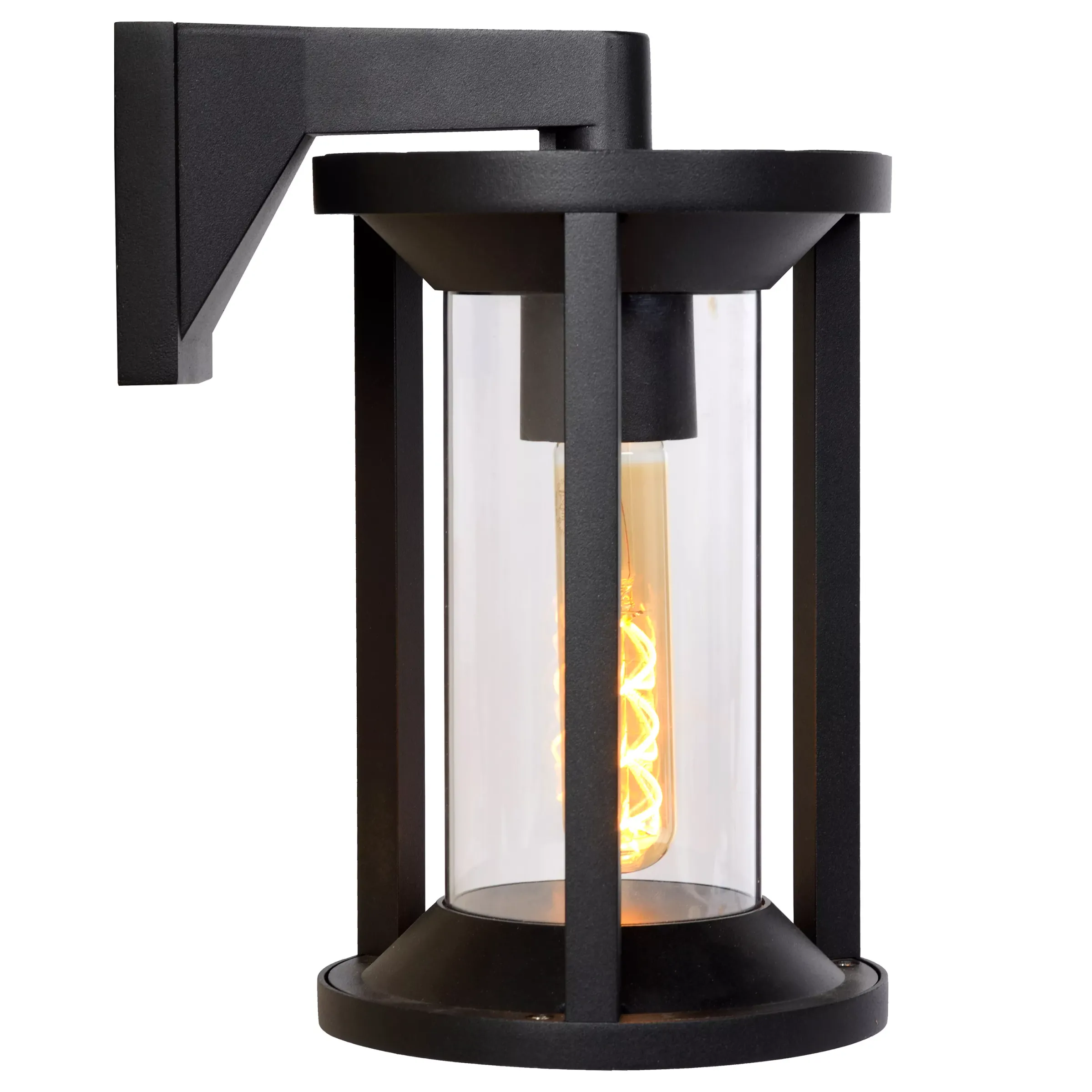CADIX - Wandlamp Binnen/Buiten - 1xE27 - IP65 - Zwart*Lucide New