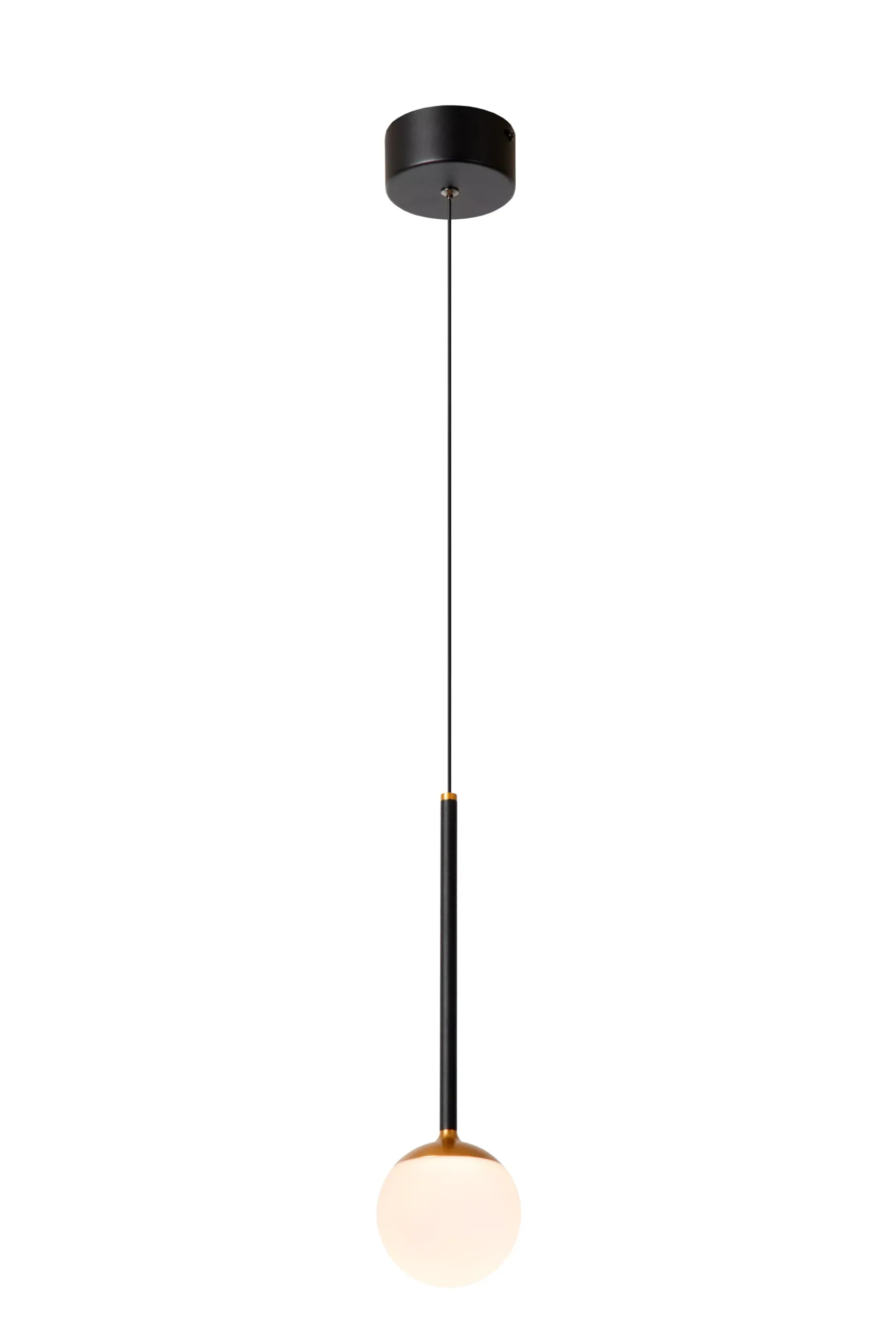 CALINA - Hanglamp - Ø 9,9 cm - LED Dimb. - 1x9W 2700K - Zwart*Lucide Flash Sale