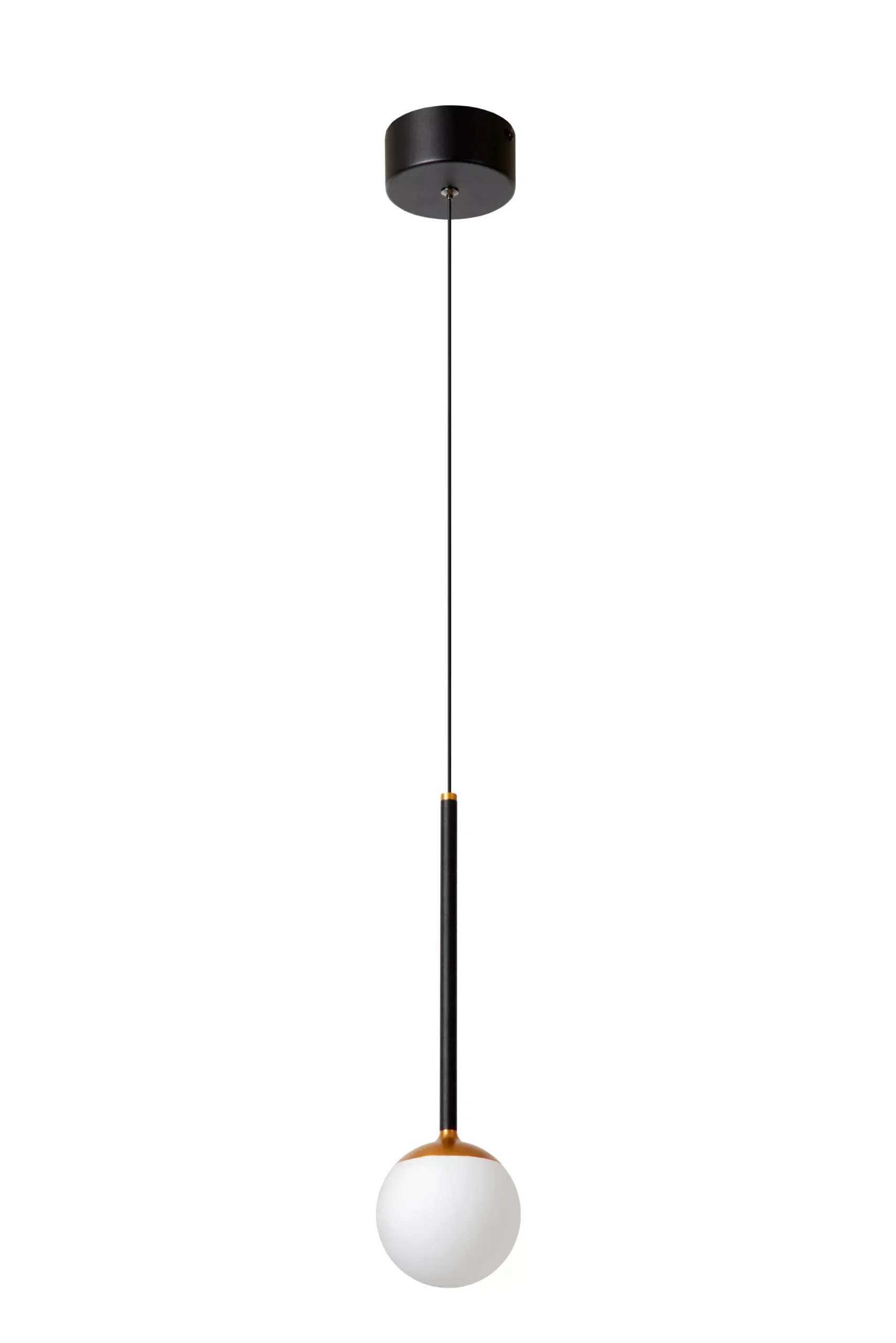 CALINA - Hanglamp - Ø 9,9 cm - LED Dimb. - 1x9W 2700K - Zwart*Lucide Flash Sale