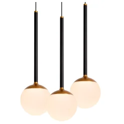 CALINA - Hanglamp - Ø 69,9 cm - LED Dimb. - 12x7,7W 2700K - Zwart*Lucide Clearance