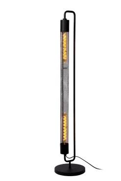 CALIXT - Vloerlamp - 2xE27 - Zwart*Lucide Store