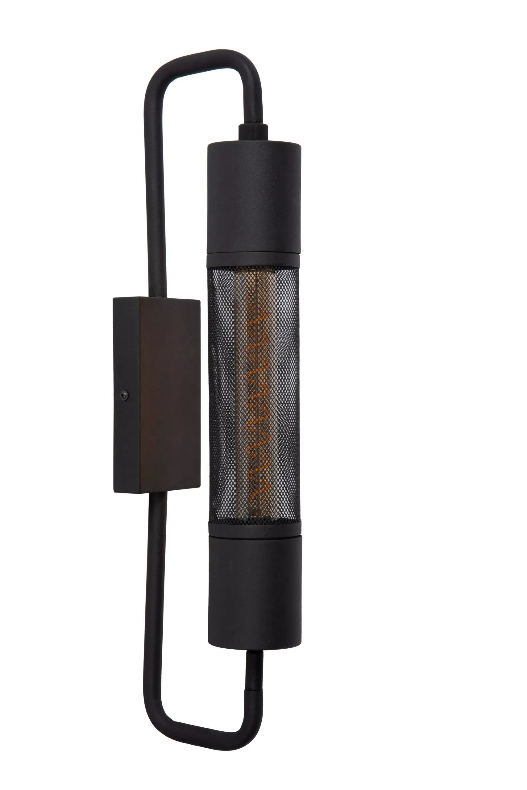 CALIXT - Wandlamp - 1xE27 - Zwart*Lucide Best