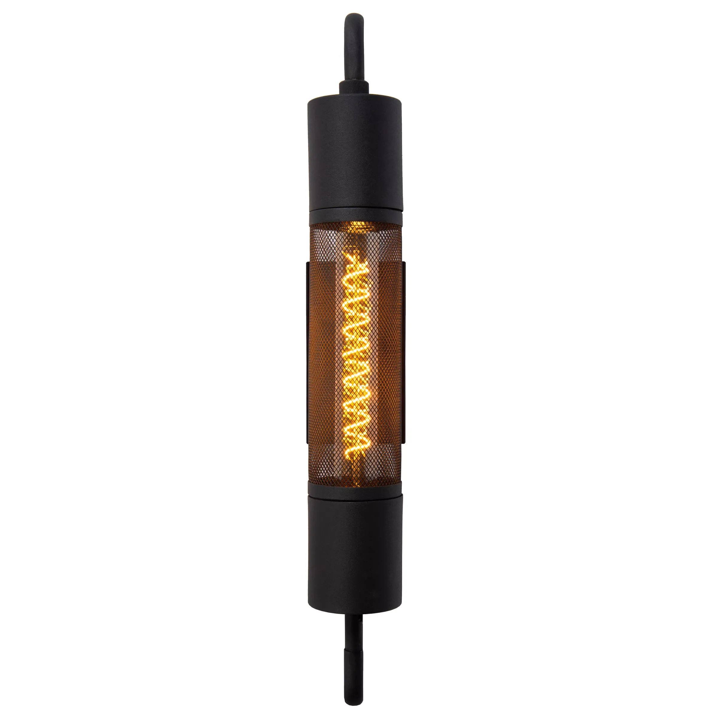 CALIXT - Wandlamp - 1xE27 - Zwart*Lucide Best